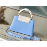 𝐋𝐎𝐔𝐈𝐒𝐕𝐔𝐈𝐓𝐓𝐎𝐍 M21887 Blue Small This CAPUCINES BB Handbag